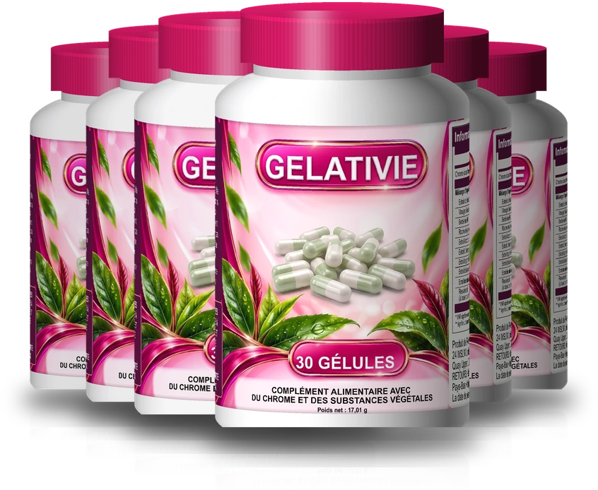 Gelativie 6 flacons