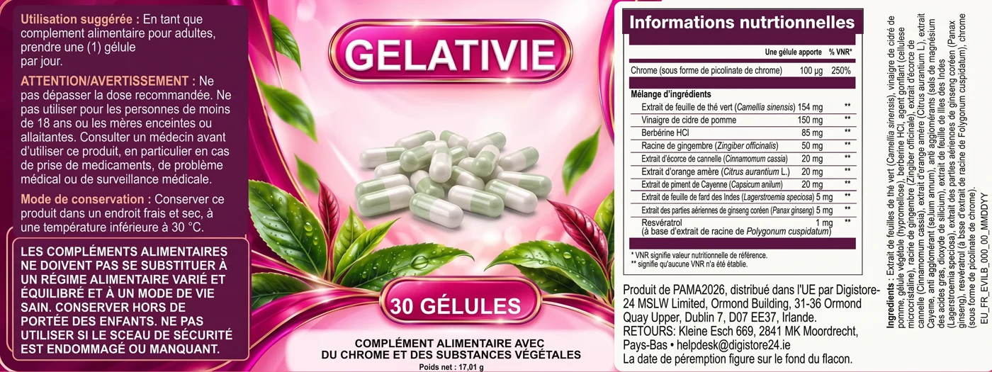 Étiquette Gelativie